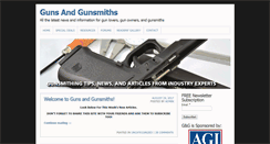 Desktop Screenshot of gunsandgunsmiths.com
